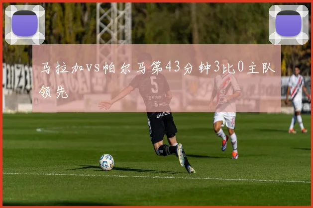 马拉加vs帕尔马第43分钟3比0主队领先